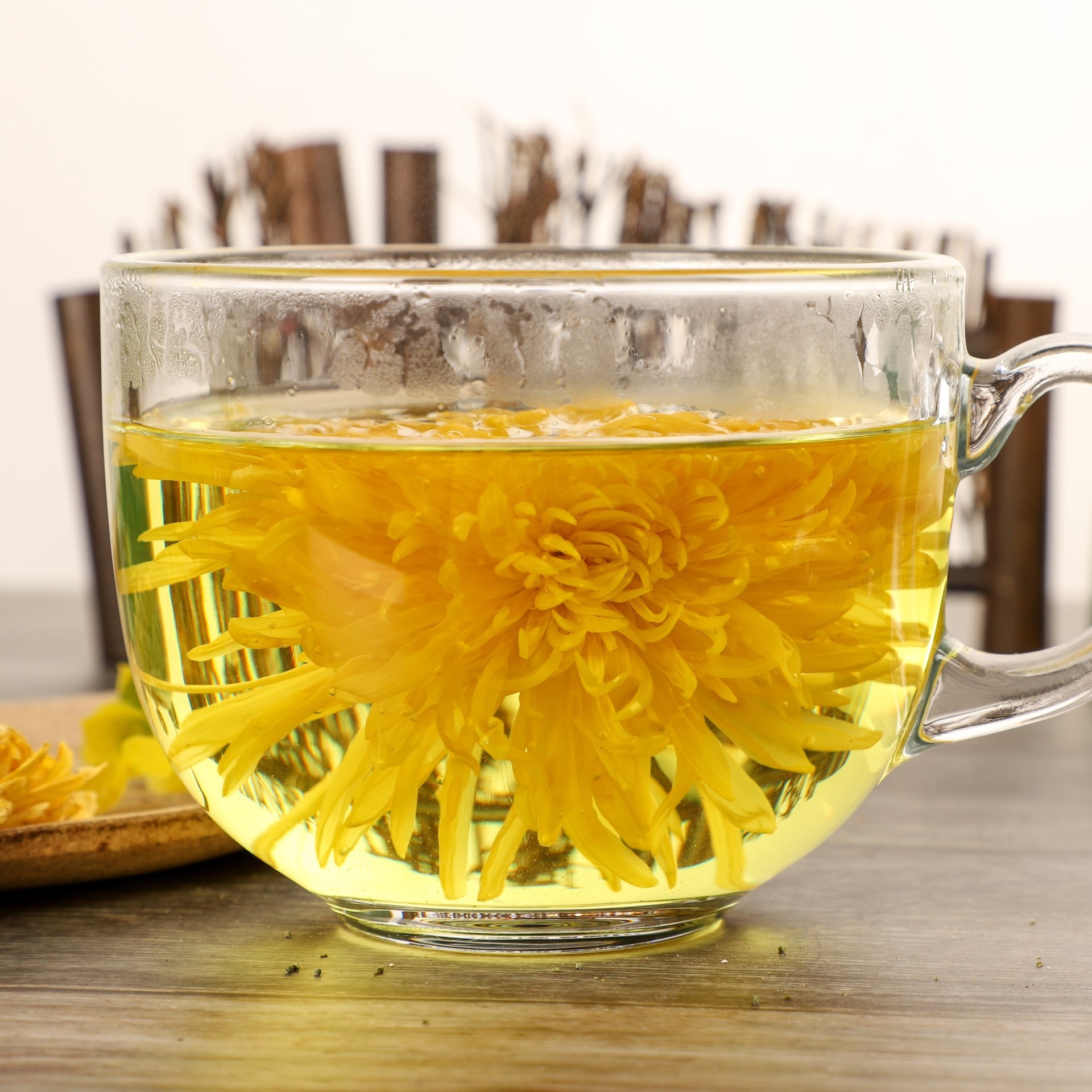 热销黄山金丝皇菊养生茶中朵大朵散装瓶装婺源金丝黄菊去火茶批发