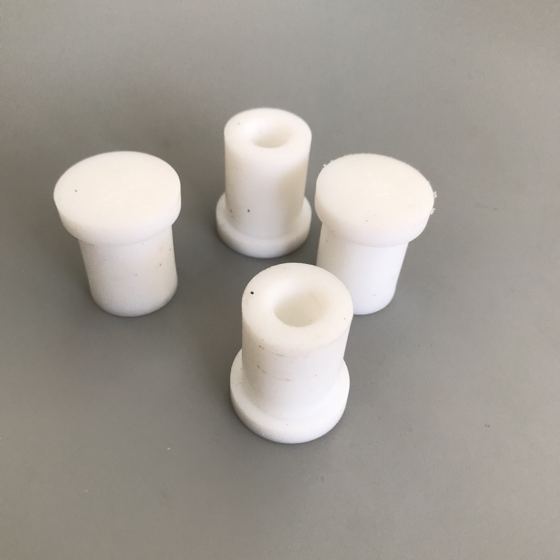 硅胶塞子 白色硅胶耐高温橡胶塞 无毒食品级硅橡胶25mm塞子