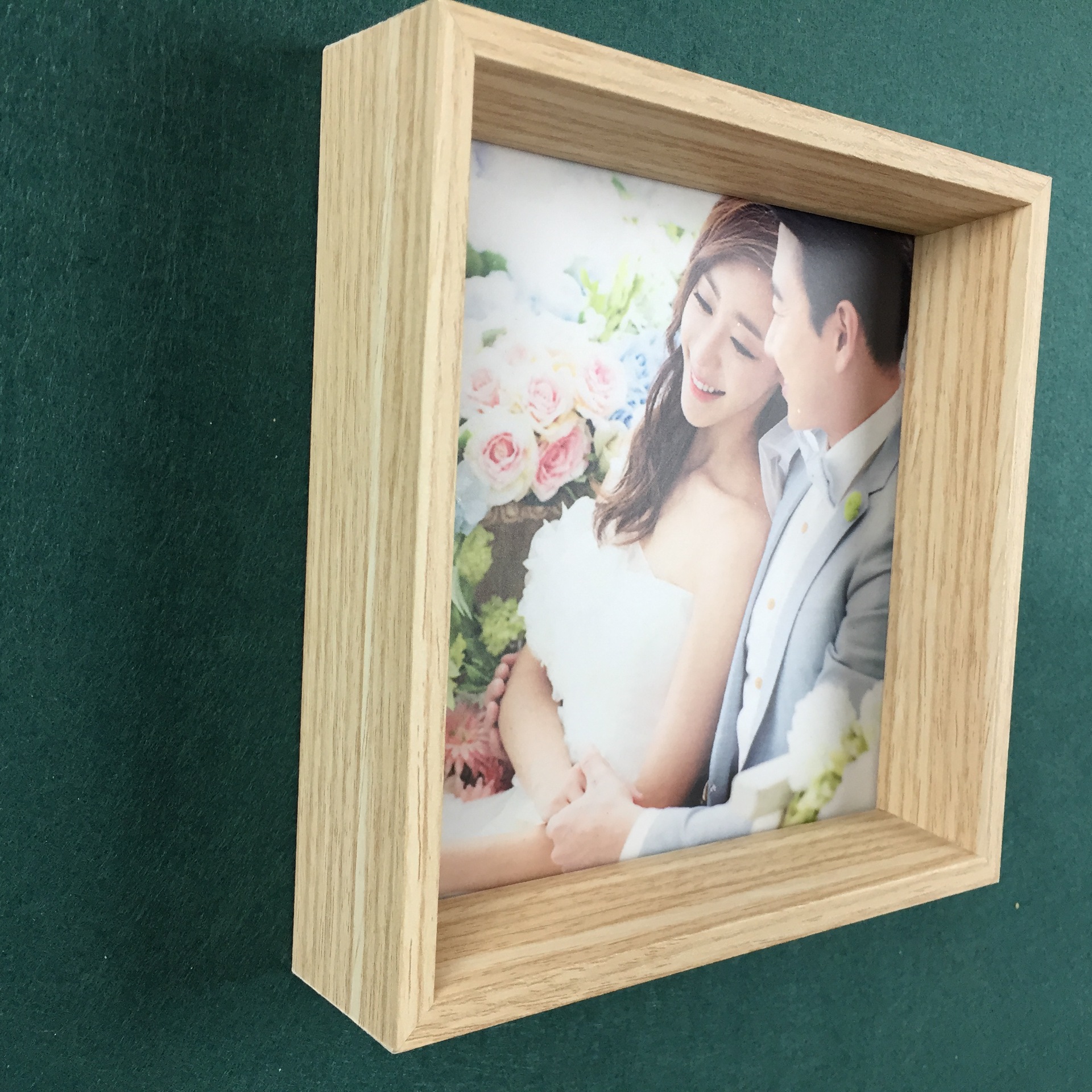 厂家批发贝尔7件套相框墙儿童婚纱高质感加厚相框窄边画框批发