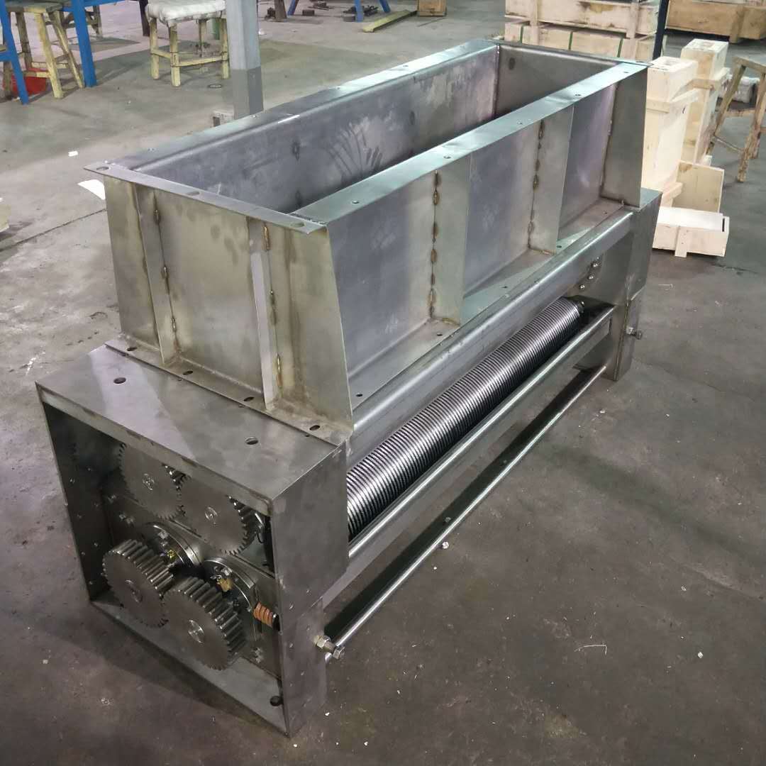 市政污泥切条定制电镀污泥切割机304不锈钢烘干网带链轮