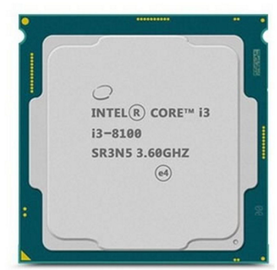 intel英特尔酷睿i3 8100散片cpu lga1151 ddr4 h310m批发