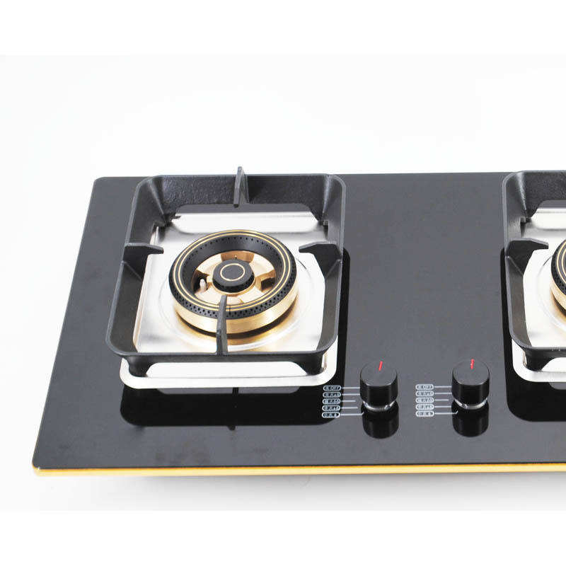 厂家直销丫丫好太太上进风燃气灶聚能 耐用节能煤气嵌入式双灶