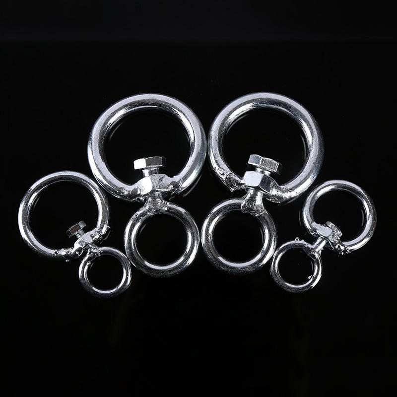 厂家定制不锈钢360度不锈钢转环8字形链条扣环多规格万向连接环