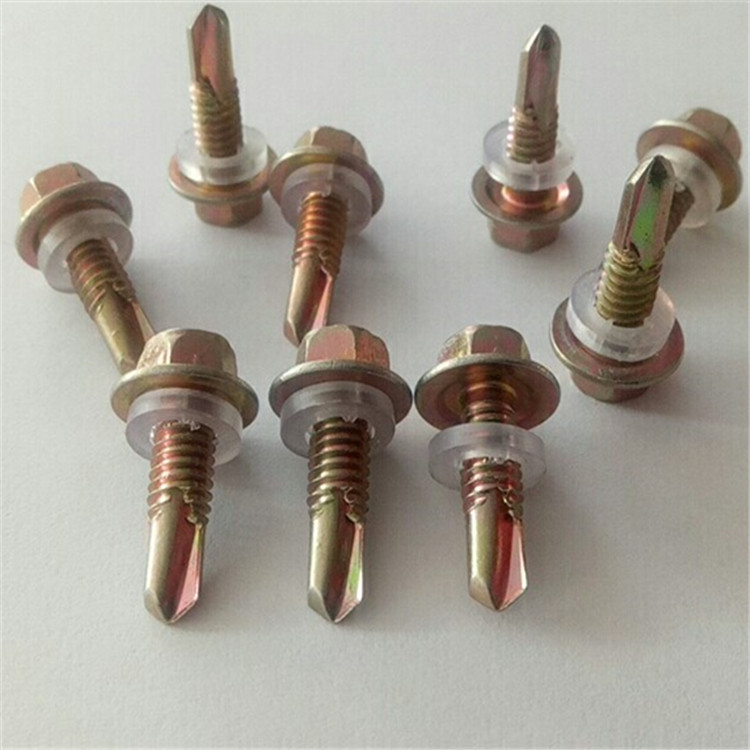 厂价销售振成牌钻尾丝国标六角钻尾丝 自钻螺丝 彩钢瓦钉 燕尾丝