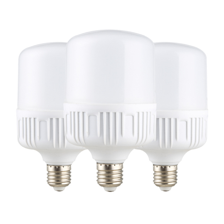 LED Yellow Light White Light Plastic Ball Bulb LED Bulb E27/B22 Energy-Saving Bulb Gao Fushuai Bulb