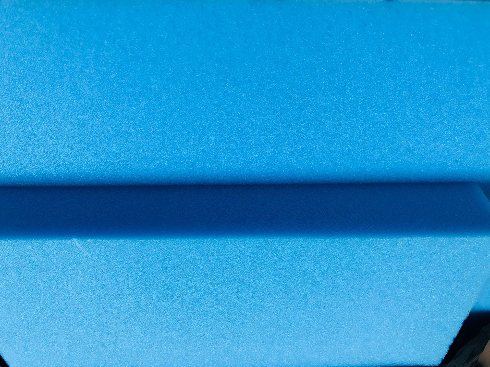 美国进口抛光盘用高强度抗撕裂蓝色聚酯海绵