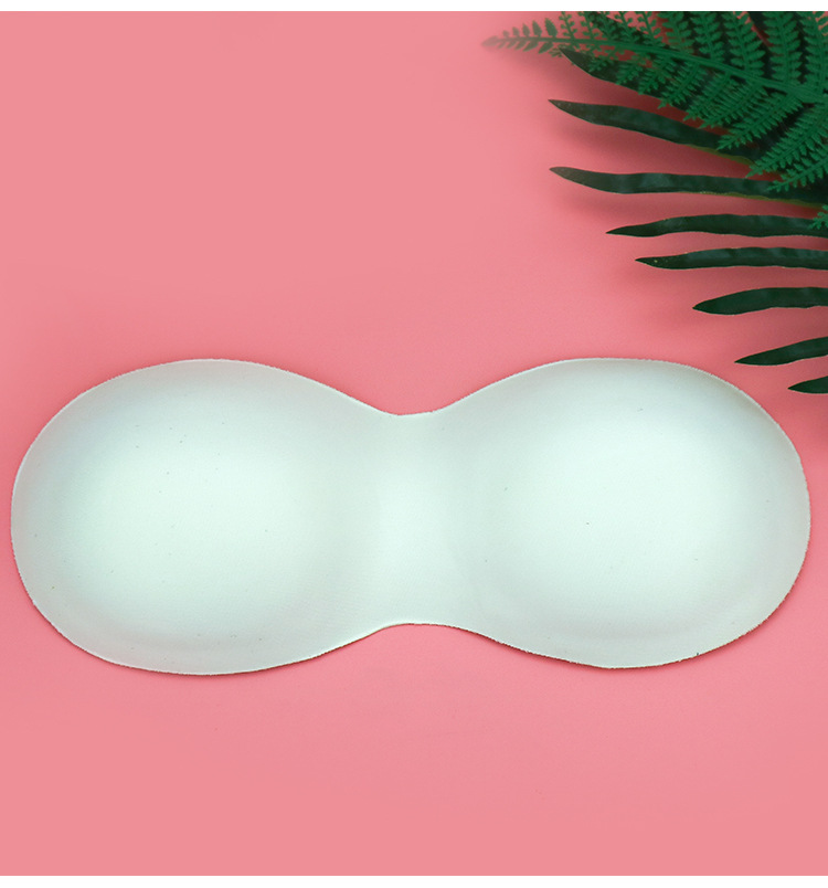 一片式连体按摩海绵胸垫加厚8字插片裹胸美背胸棉模杯厂家直销