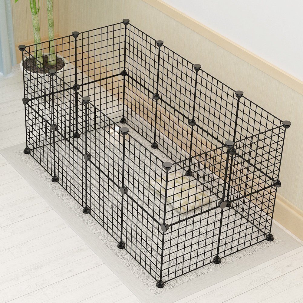 宠物狗围栏室内大中型犬金毛泰迪笼子围栏diy组合加粗铁网栅栏厂