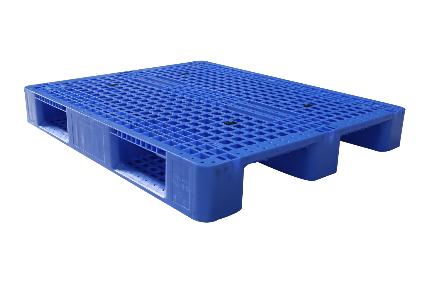 1211网格川字型塑料托盘图南塑料板子仓储货架叉车卡板周转托盘