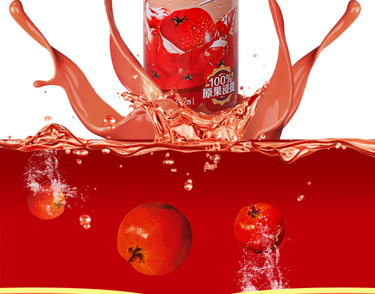 维之王山楂汁饮料 242mlx12罐礼盒 山楂原果浸提 酸甜爽口