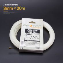 精品推荐3mm*20m尼龙穿墙线金属穿墙器电工电线穿线器直角引线器