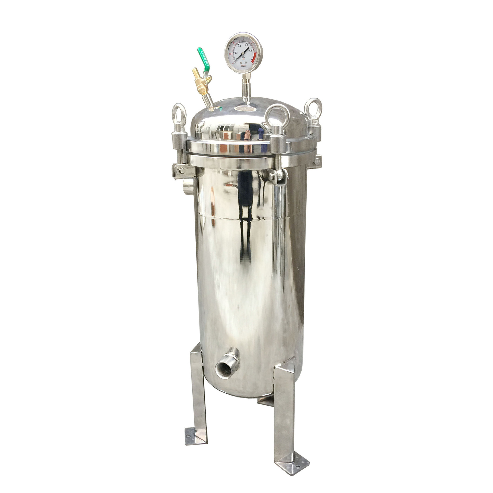 温州厂家现货供应油漆涂料胶水溶剂过滤不锈钢1号机袋式过滤器