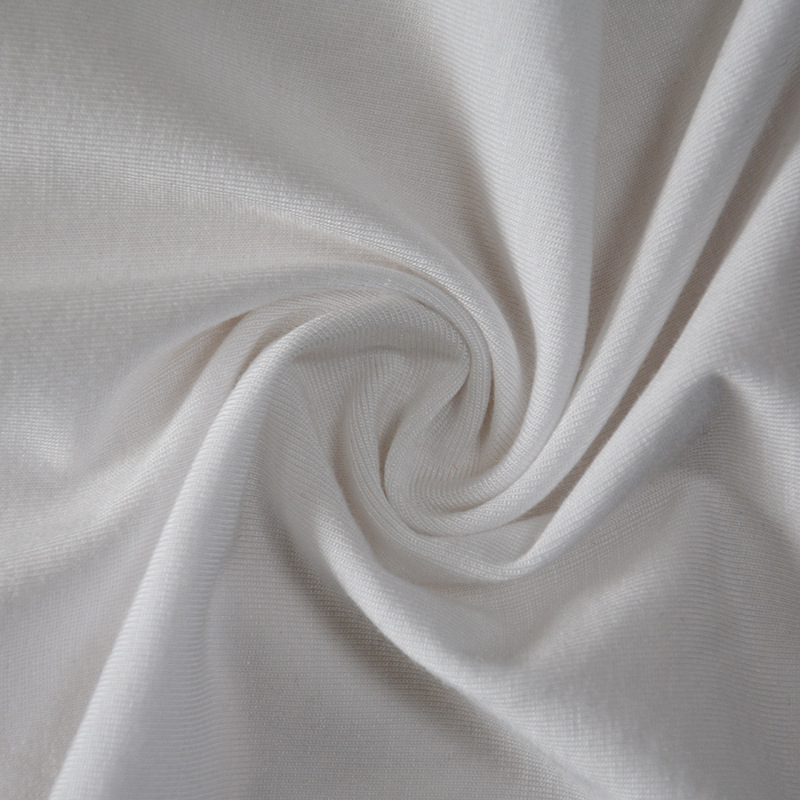 50s莫代尔莱卡平纹针织汗布 短袖服装内衣连衣裙莫代尔t恤面料