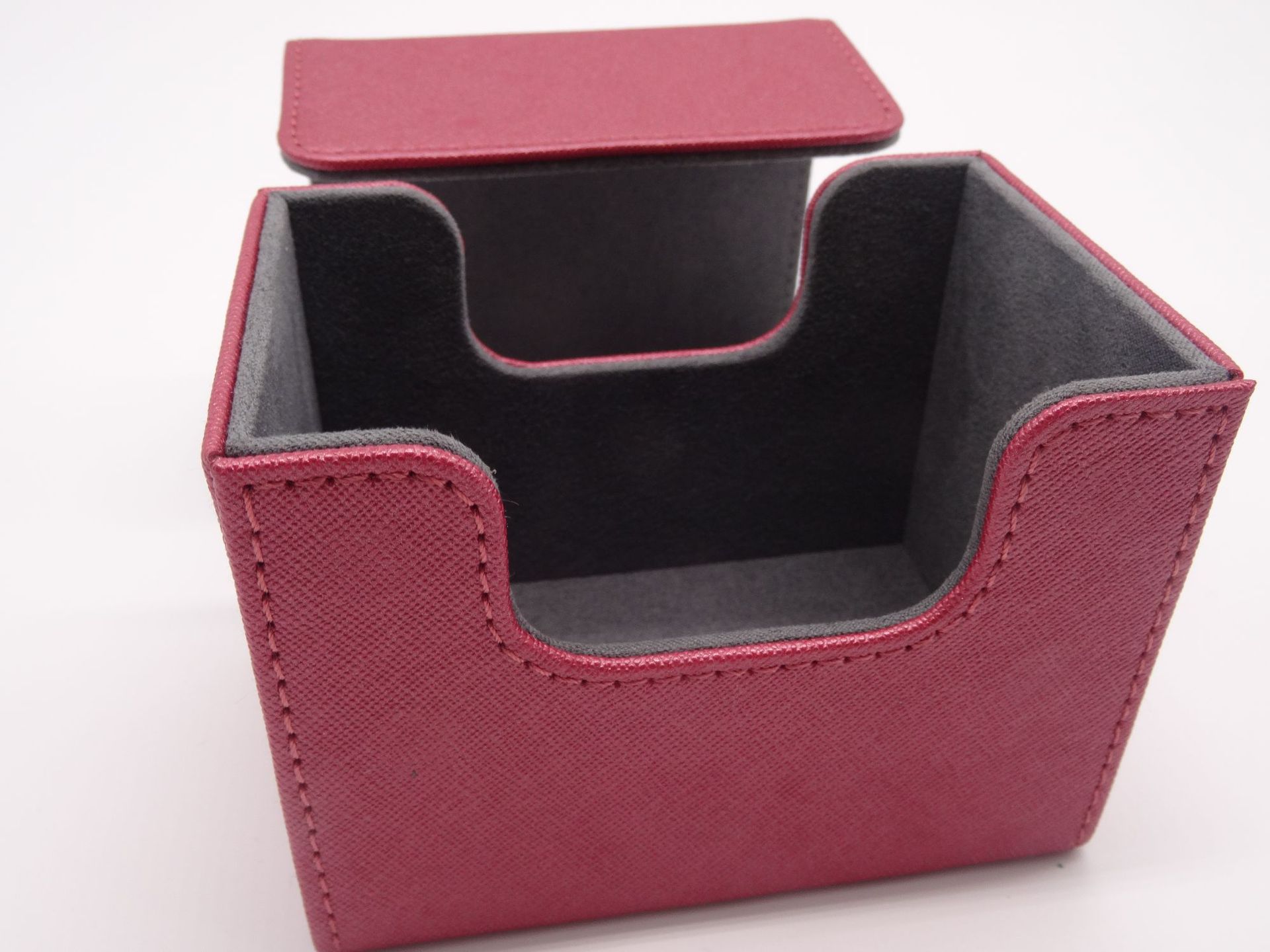 厂家定做pu皮游戏卡盒 仿皮动漫卡收集盒 明星卡收纳盒 卡片盒