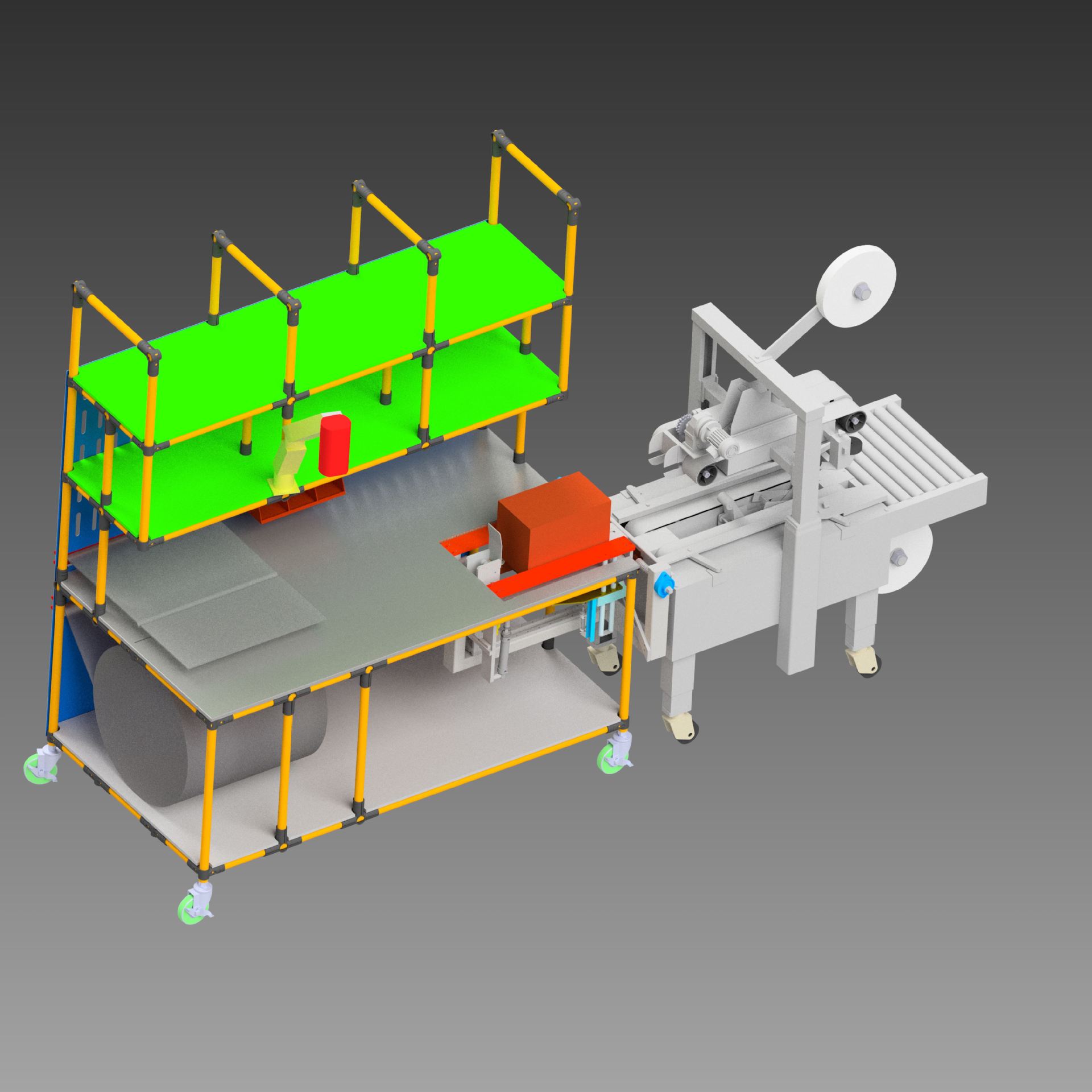纸箱智能包装工作站设备参数