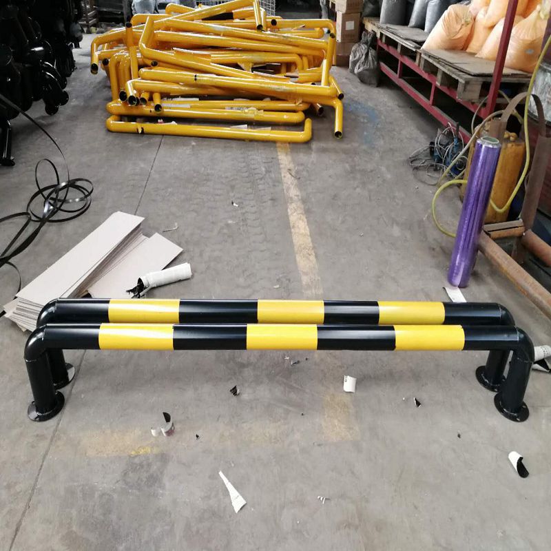 热销挡车器金属钢管挡车器u型车轮定位器m型停车场车位挡车器龙门