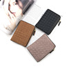 lady wallet weave Card package one student Card position High-capacity zipper Card Pack Simplicity Organ Clip lady wallet weave Card package one student Card position High-capacity zipper Card Pack Simplicity Organ Clip