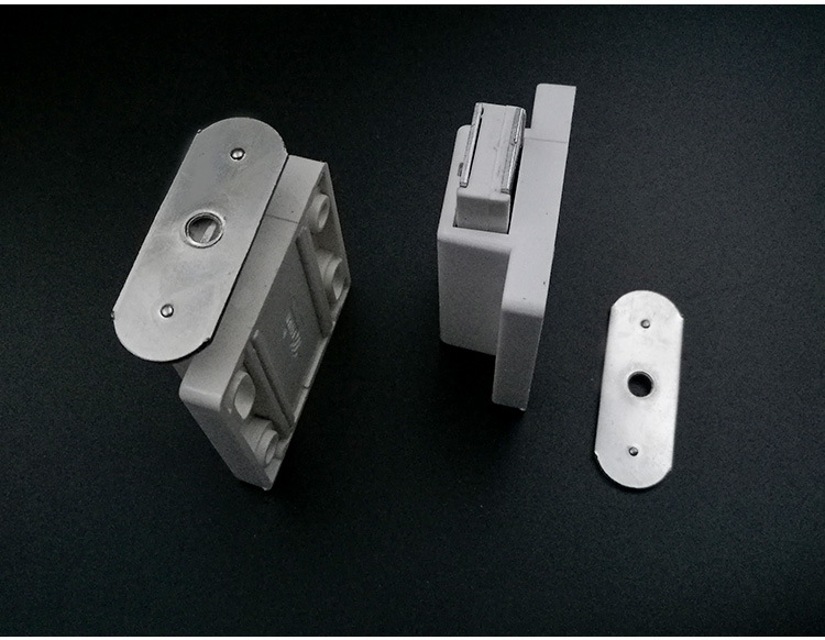 磁碰柜门锁扣按压式弹力开关方形柜子门磁力吸鱼缸门配件衣柜吸扣