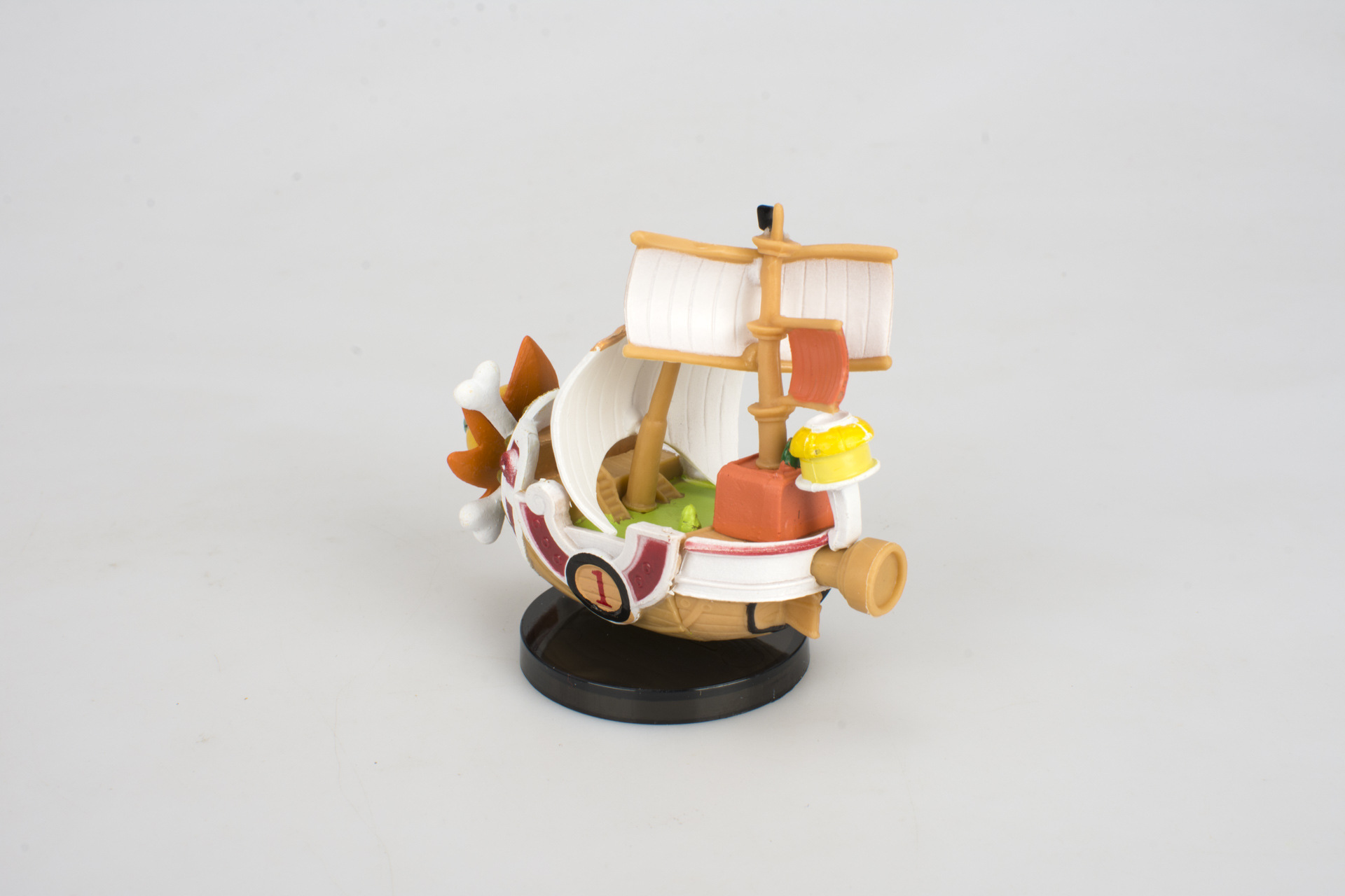 热卖动漫手办q版万里阳光号桑尼号海贼船模型黄金梅丽号公仔匙扣