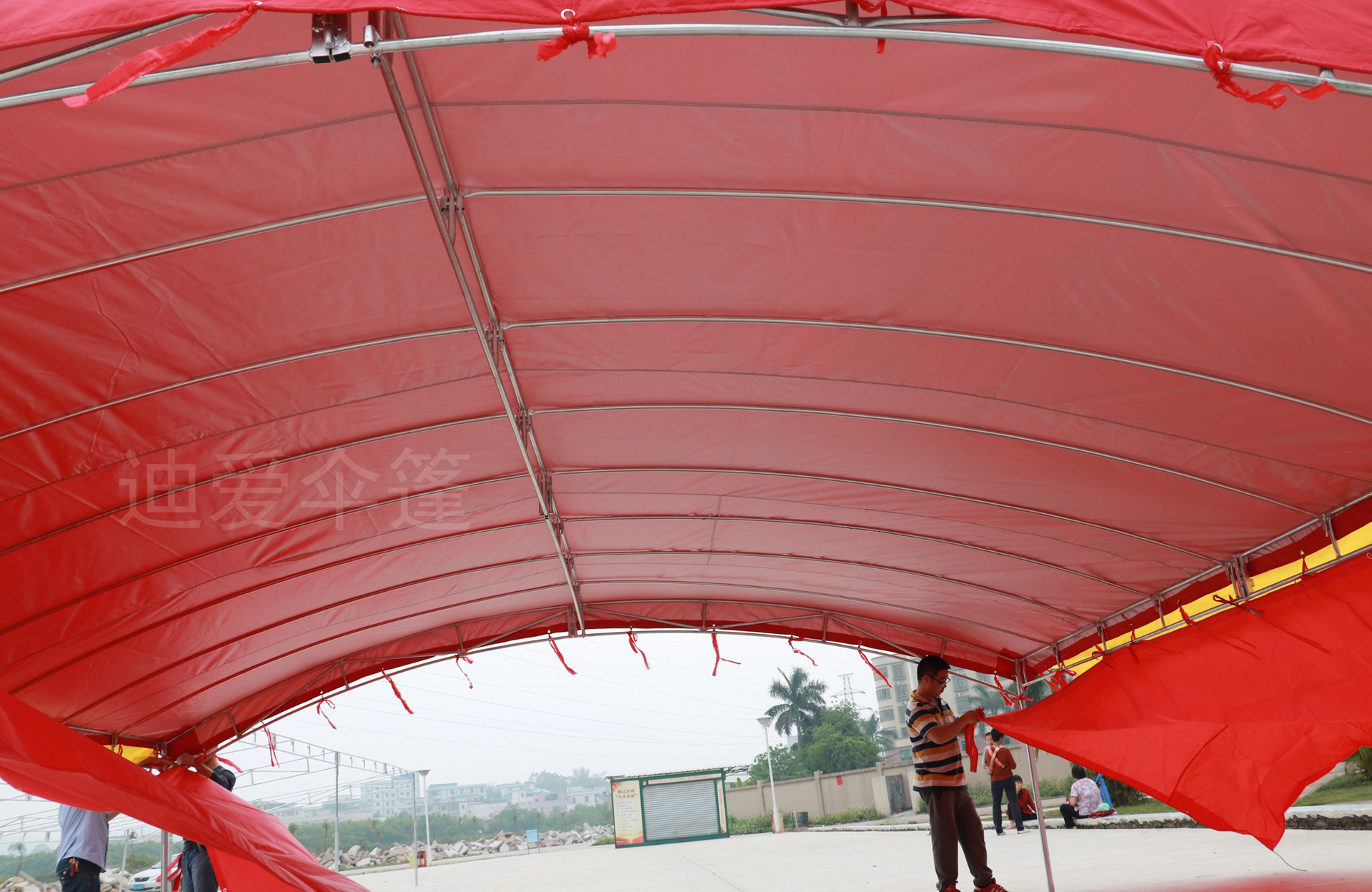厂家定制 酒席帐篷 农村摆酒婚庆典喜事篷 户外高防水遮阳雨棚