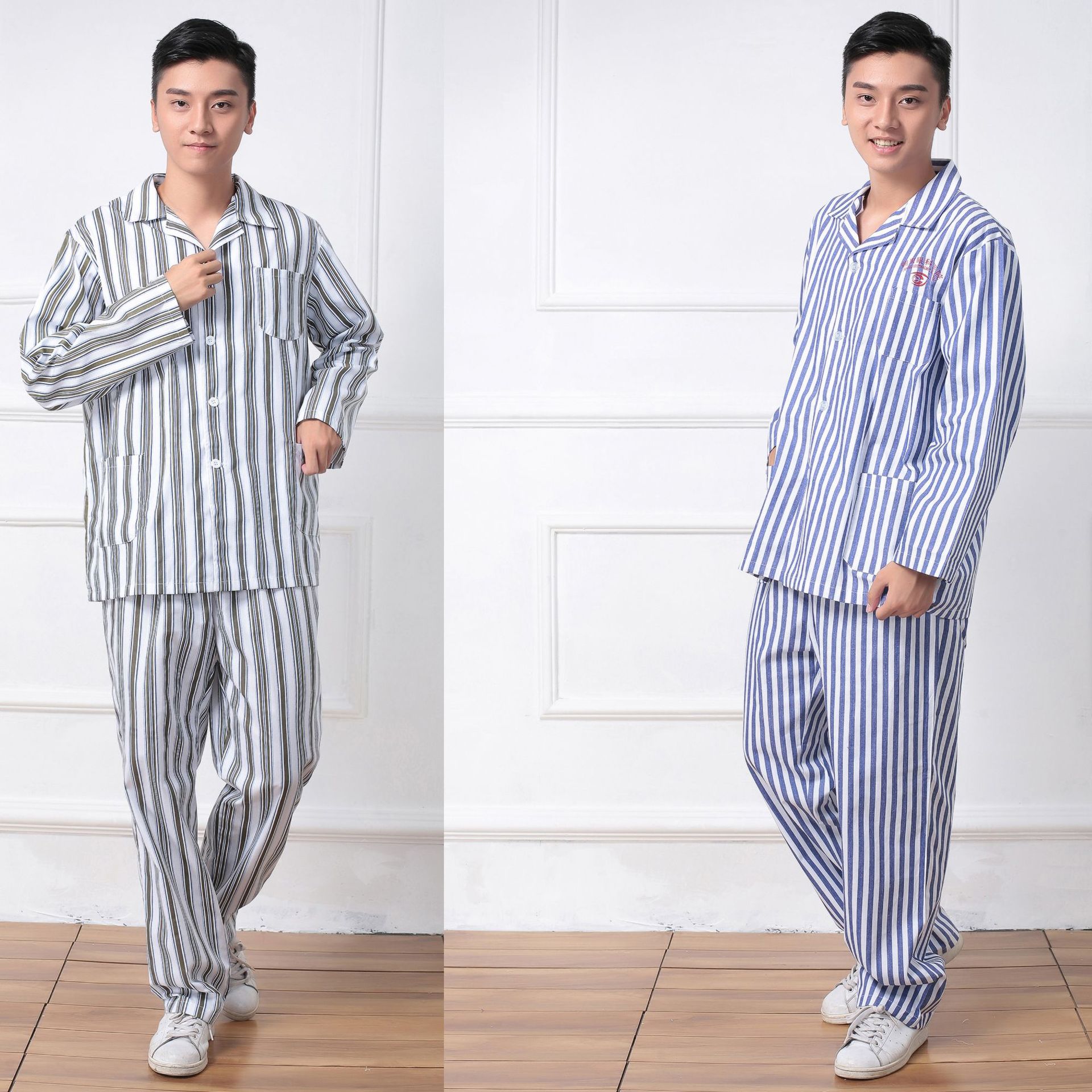 病号病人服纯棉医院患者男女长袖孕妇病号服分体护理服量大优惠