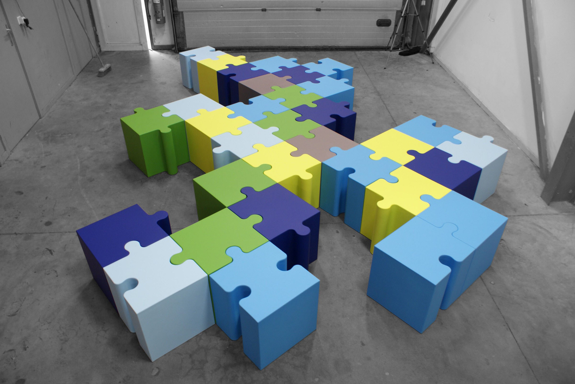 简约幼儿园早教沙发户外拼装凳子超市休闲椅支持定制款式颜色