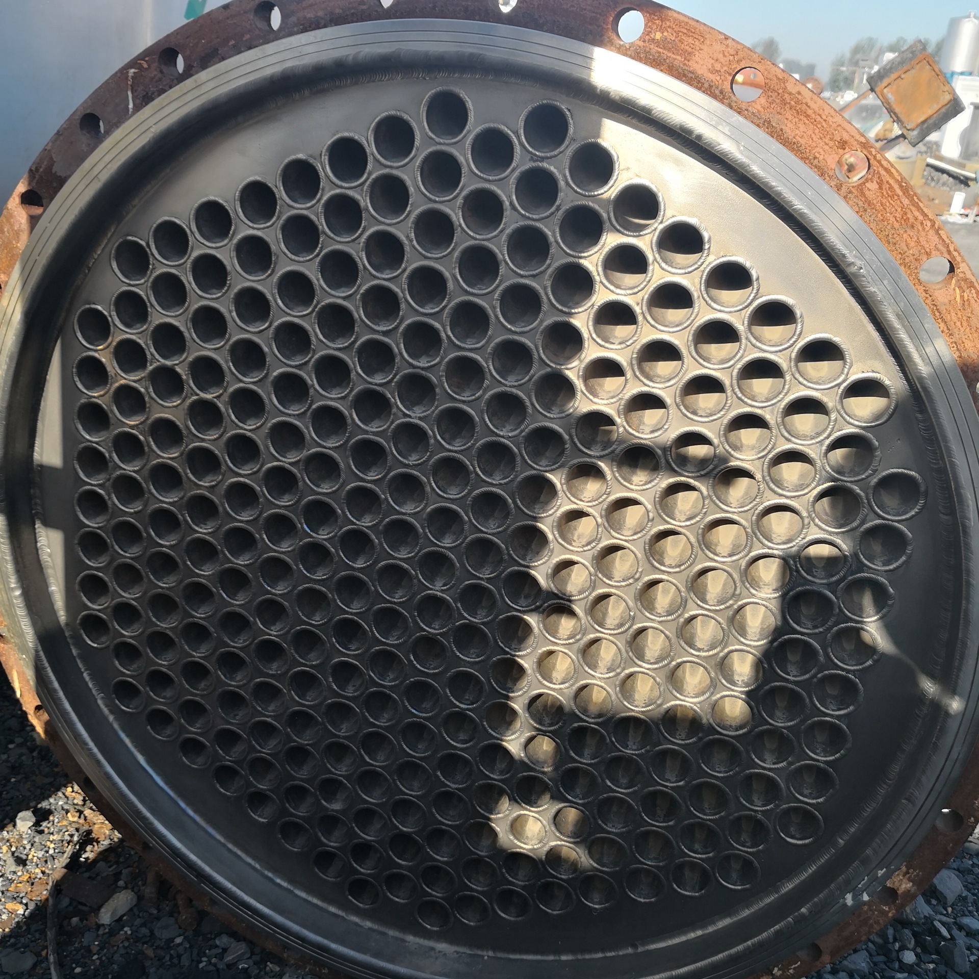 回收二手钛冷凝器钛管换热器 列管式钛合金冷凝器钛材换热器