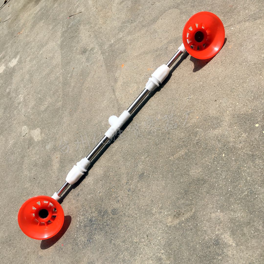 供应农用不锈钢防风伸缩喷头 伸缩双喷头 喷雾器喷头伸缩50米