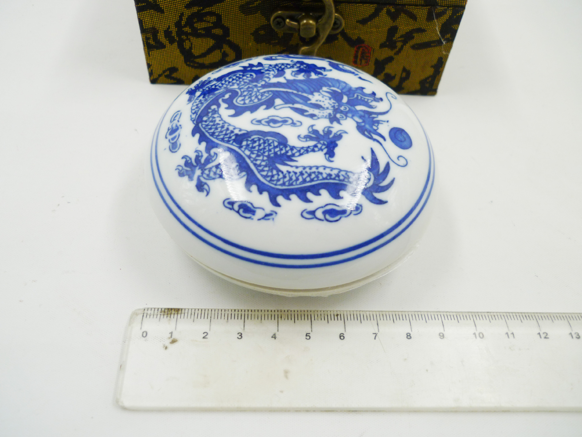 上海双维八宝印泥堆朱90克盒装文房四宝书法印泥礼品盒装