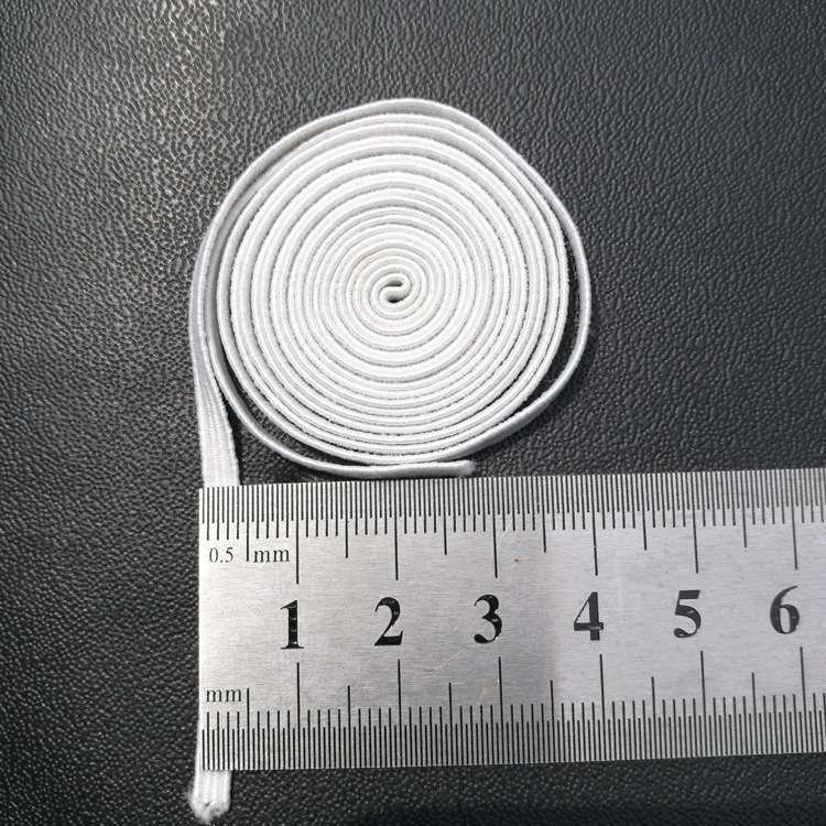 弹力松紧带 白色地毯丝松紧带 服装辅料各种宽度扁松紧编织带