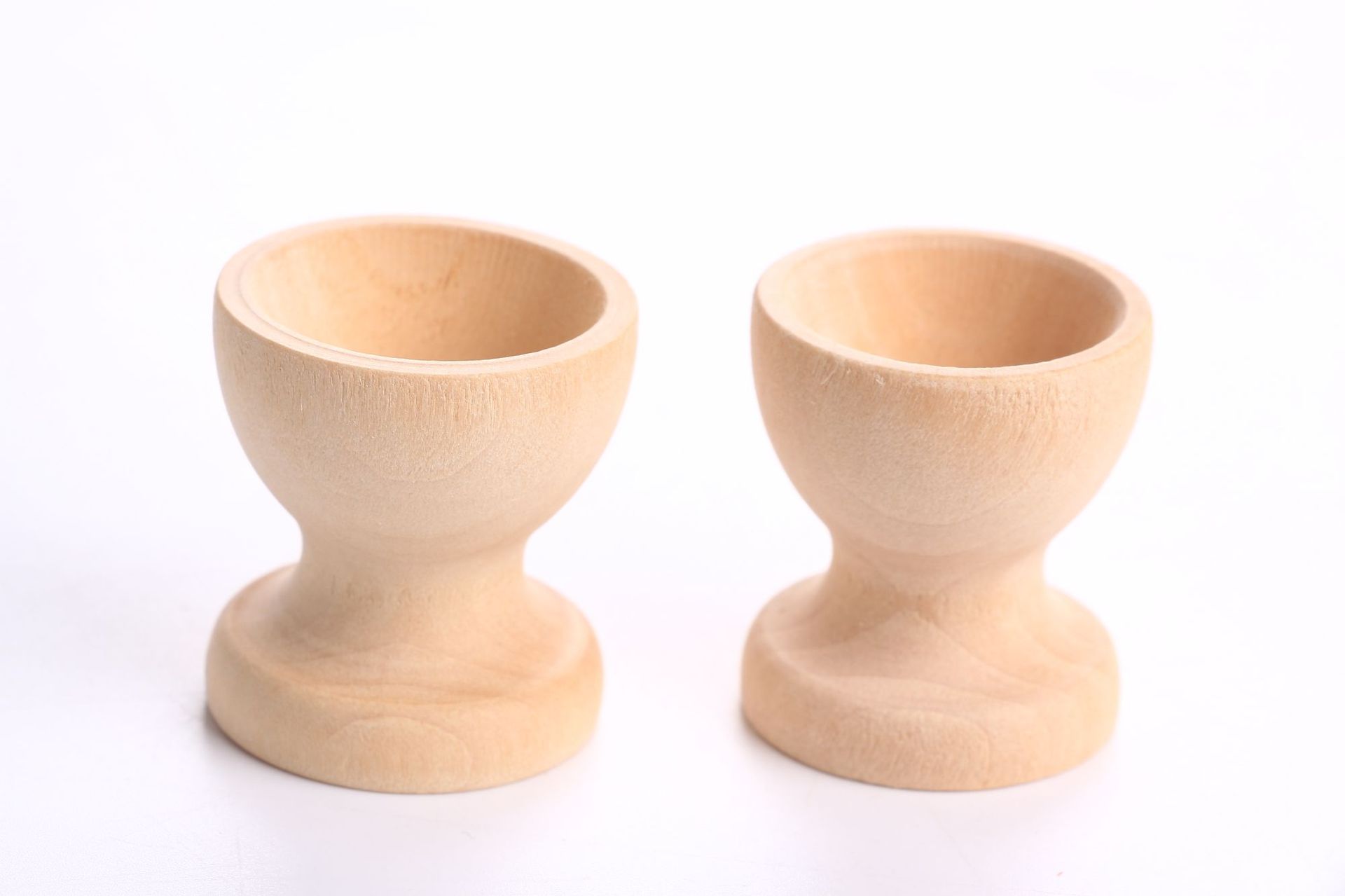 厂家直销 木制鸡蛋托架木质仿真蛋底座酒杯形状复活节儿童玩具