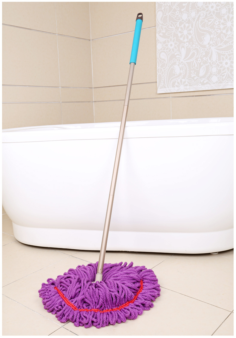 美丽雅圆形纤维拖把备件吸水拖头替换装