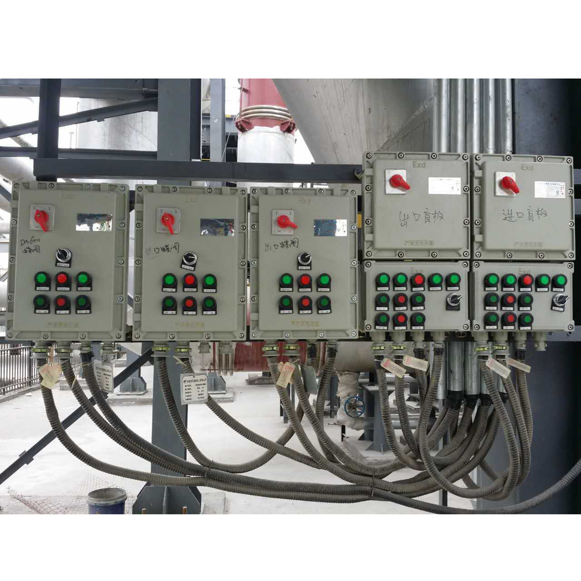 dn1000阀门防爆控制箱dn1000眼镜阀控制箱阀门自动控制系统