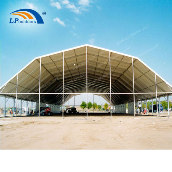 Polygon Arch Outdoor Tent Logistics Warehouse Industrial Tent Warehouse Storage Aluminum Alloy Wedding Auto Show Tent
