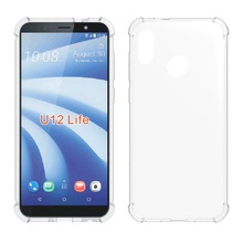 HTC U12 Life四角摔气囊软清水手机保护套外壳空压阿尔法tpu适用