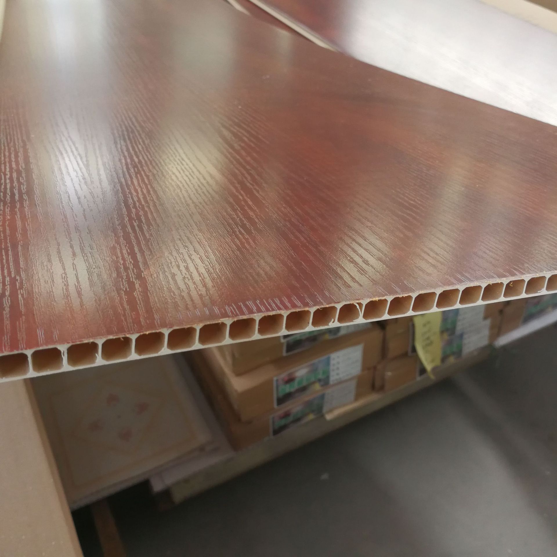 厂家直销快装板石塑墙板护墙板集成墙板pvc高分子墙壁板墙裙板