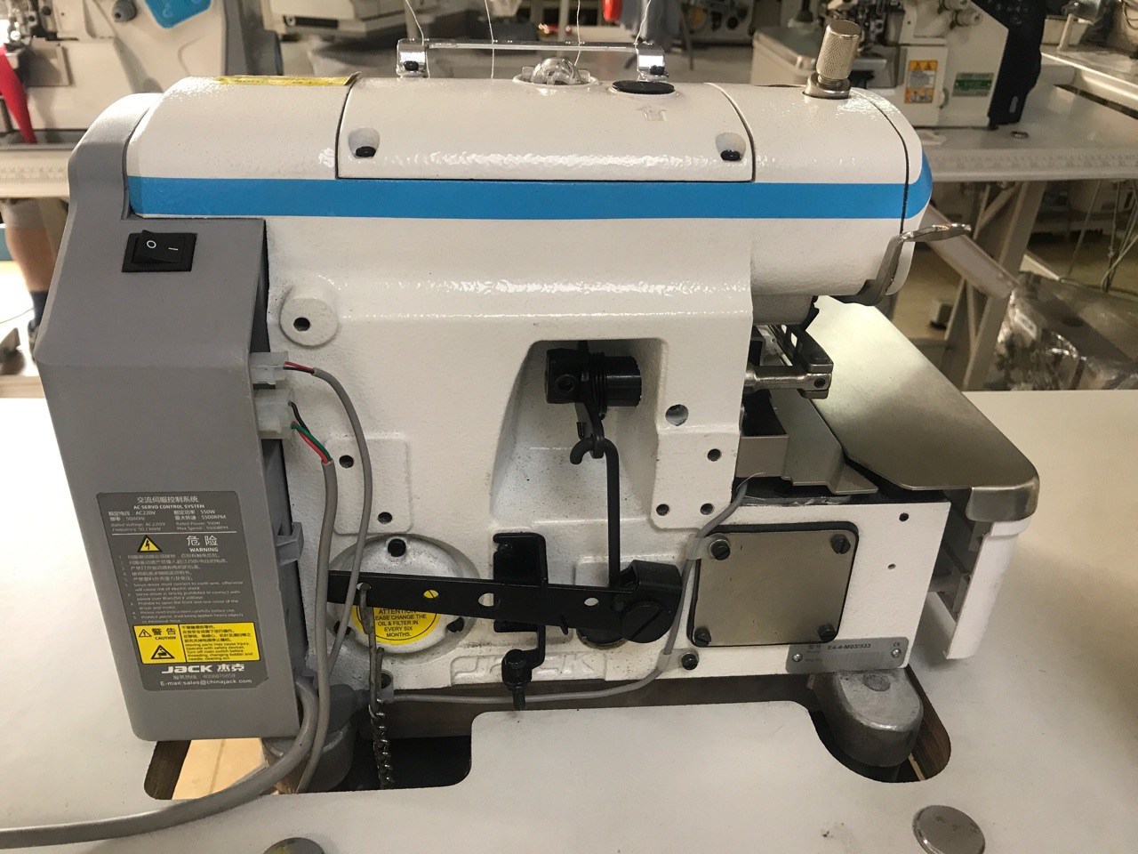 全新正品杰克直驱电脑包缝机 四线 五线 包边机 打边车 钑骨车e4