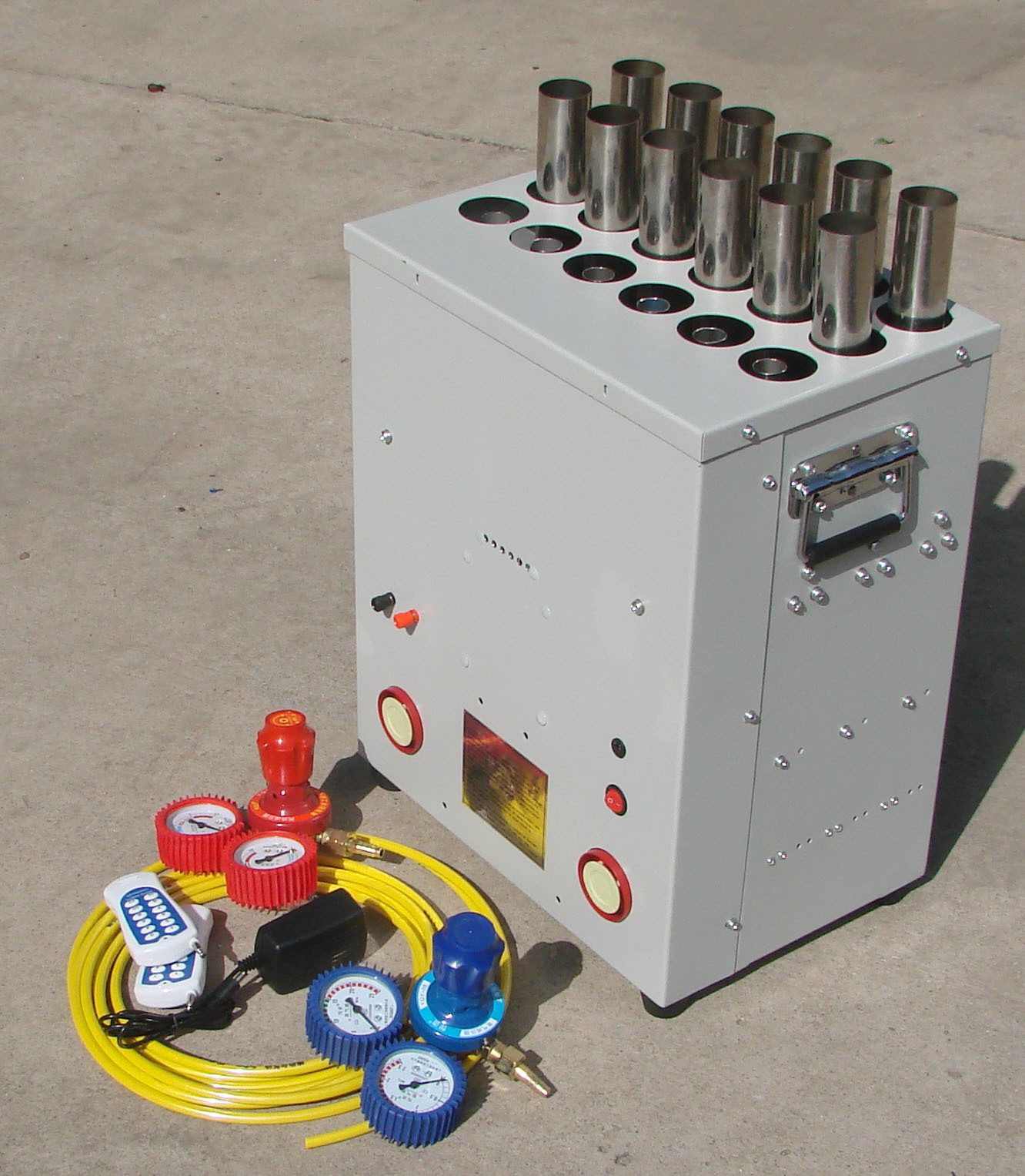 9代18炮管双声效辅助a型开天雷鞭炮机