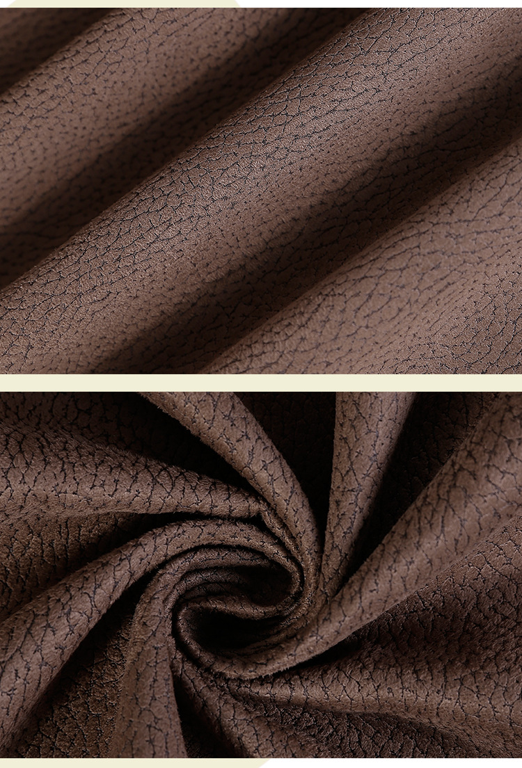 时尚压花烫金复合麂皮绒 时尚压花沙发布料