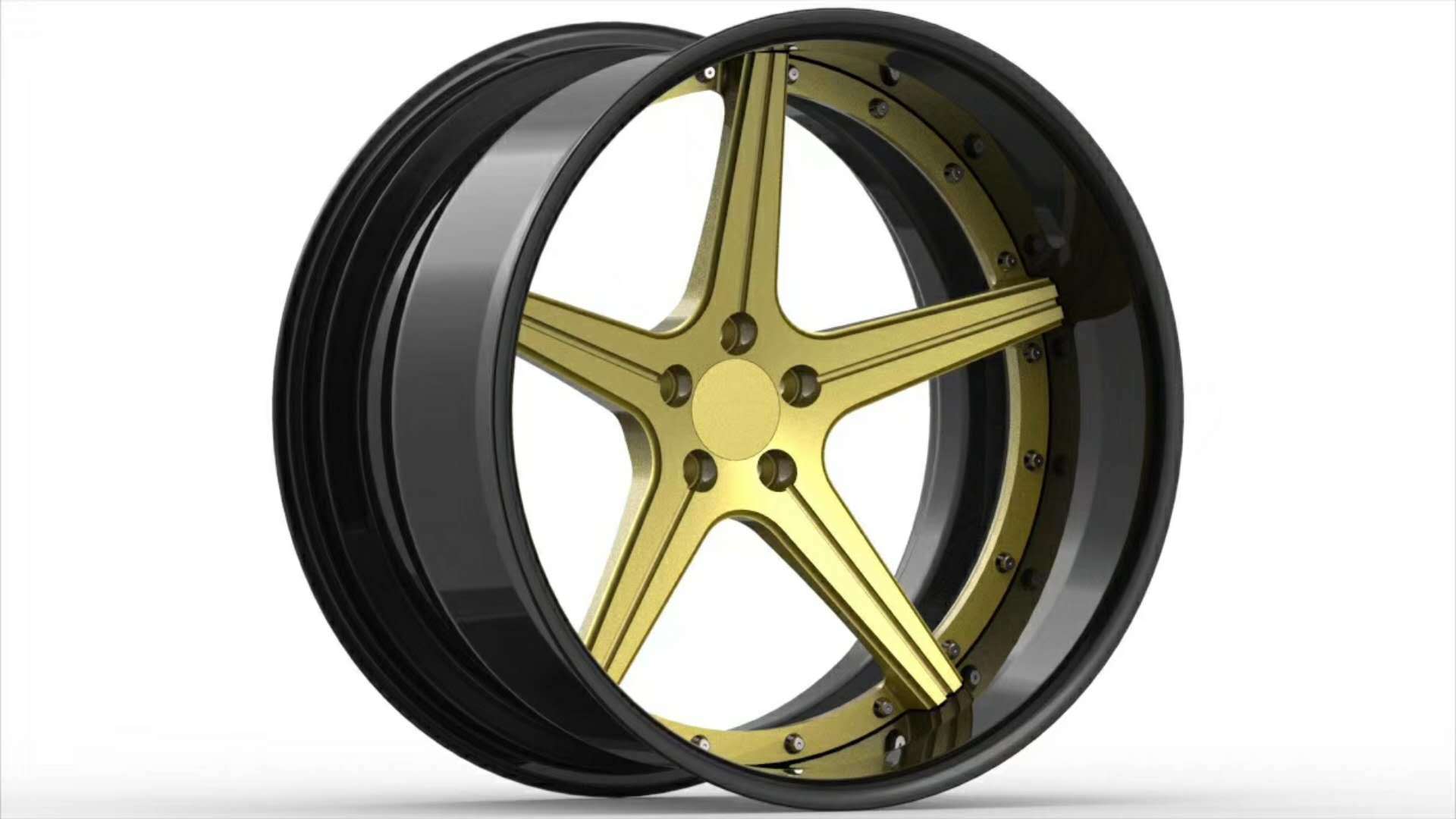 重庆锻造铝合金车轮 锻造轮合金轮毂 改装个性化轮毂 铝合金3583