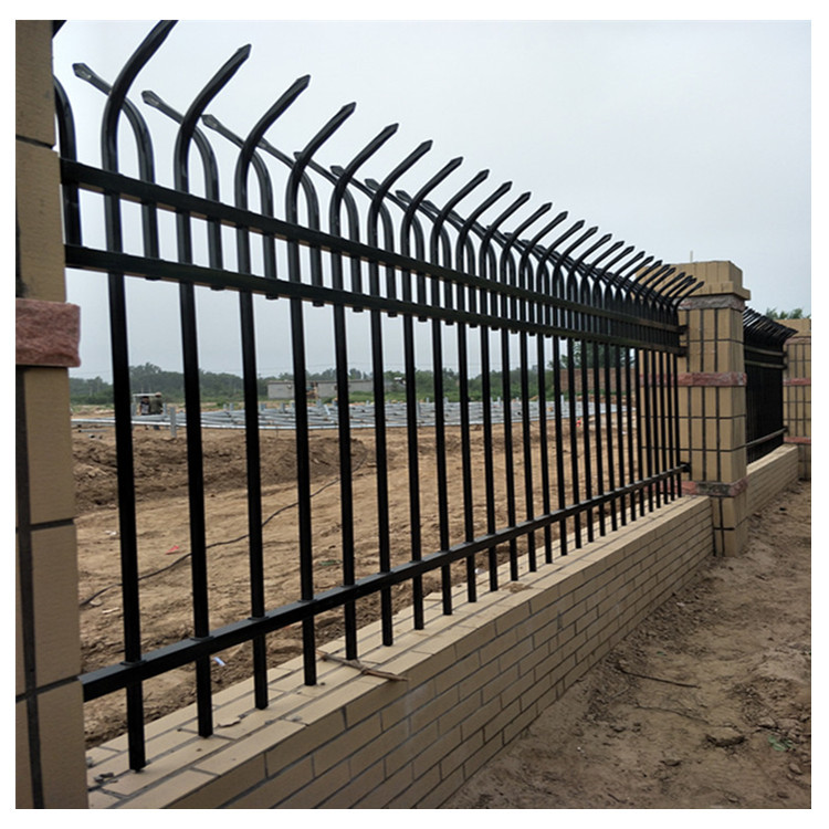 厂家供应小区围墙锌钢护栏 铁艺别墅防护隔离栏厂区庭院锌钢围栏