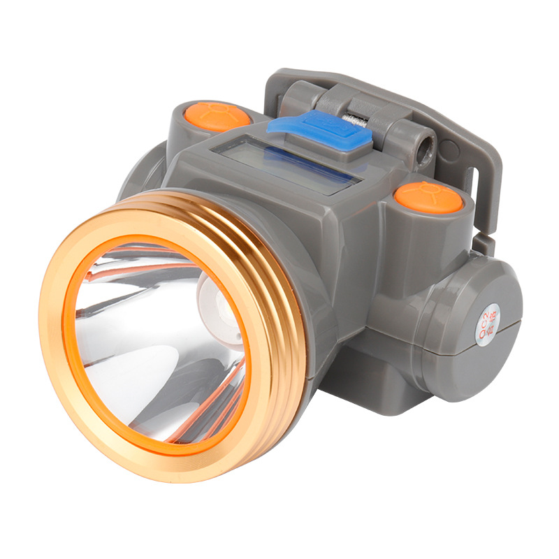 亮之友炫华胜显示屏头灯强光充电迷你小头灯led户外头戴式手电筒