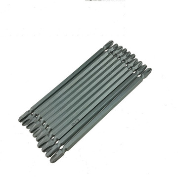 铬钒钢双头十字锥电钻电动螺丝刀批咀批嘴起子头强磁风批头s2材质