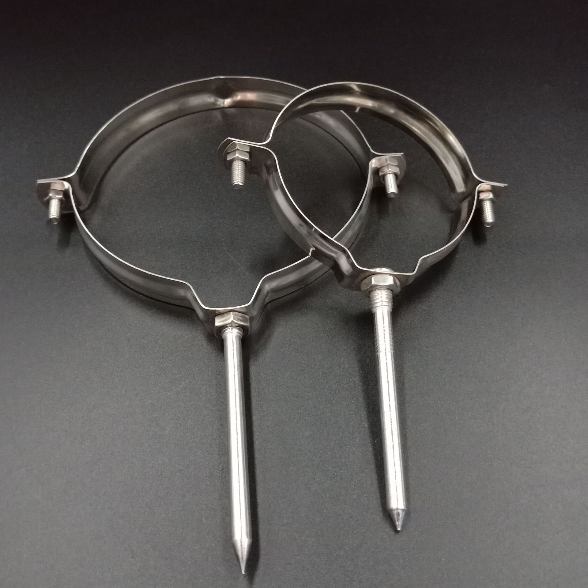 ppr pvc排水配件管箍 管 排水管抱箍 管夹50-200全不锈钢pvc管卡