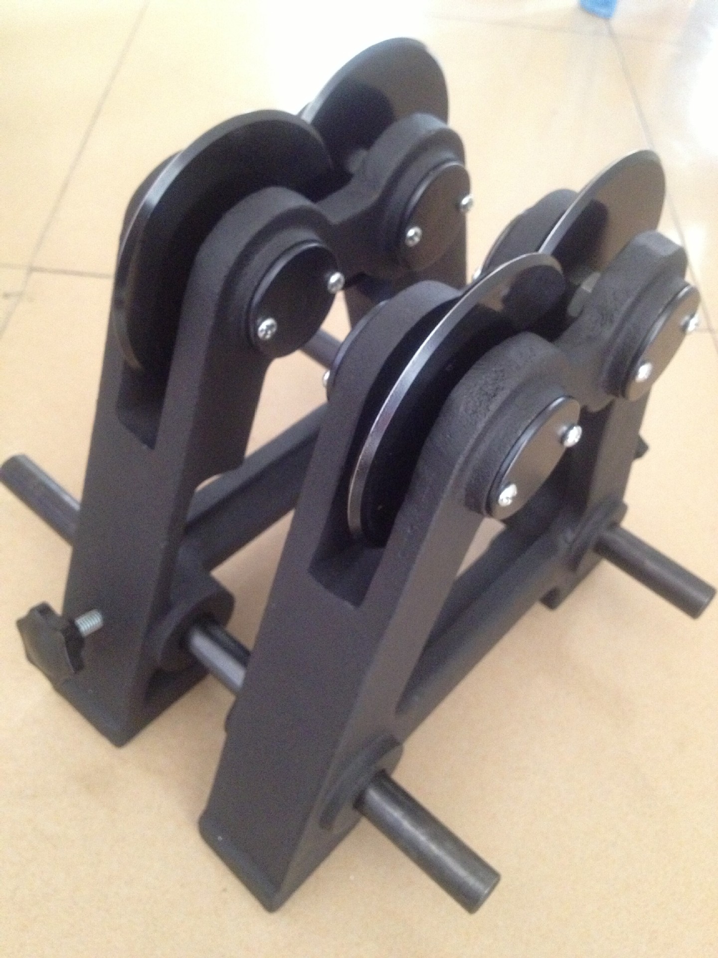 台湾原装yct精展滑轮式平衡台 滑轮平衡架砂轮平行架bw300 wbs300