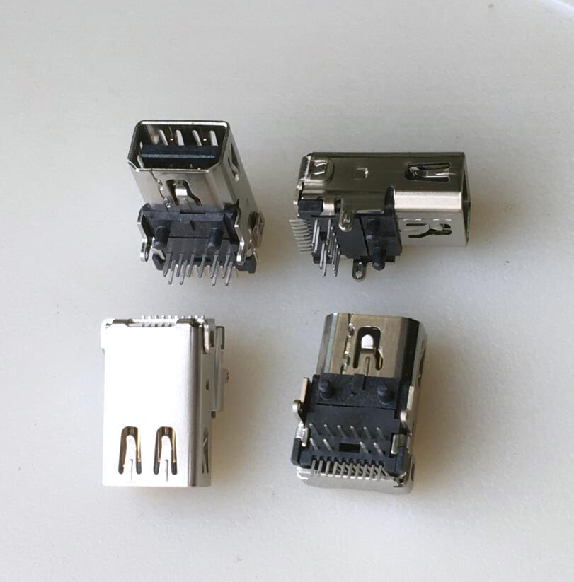 mini dp接插口 苹果笔记本 thunderbolt 雷电口 母座 连接器 20p