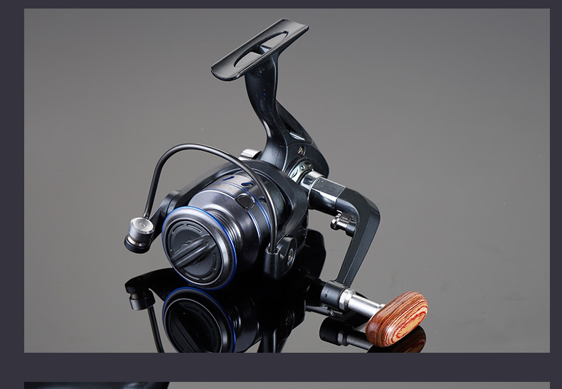 渔轮 木林森mh木质摇臂金属无间隙鱼线轮渔线轮筏轮路亚轮矶钓轮