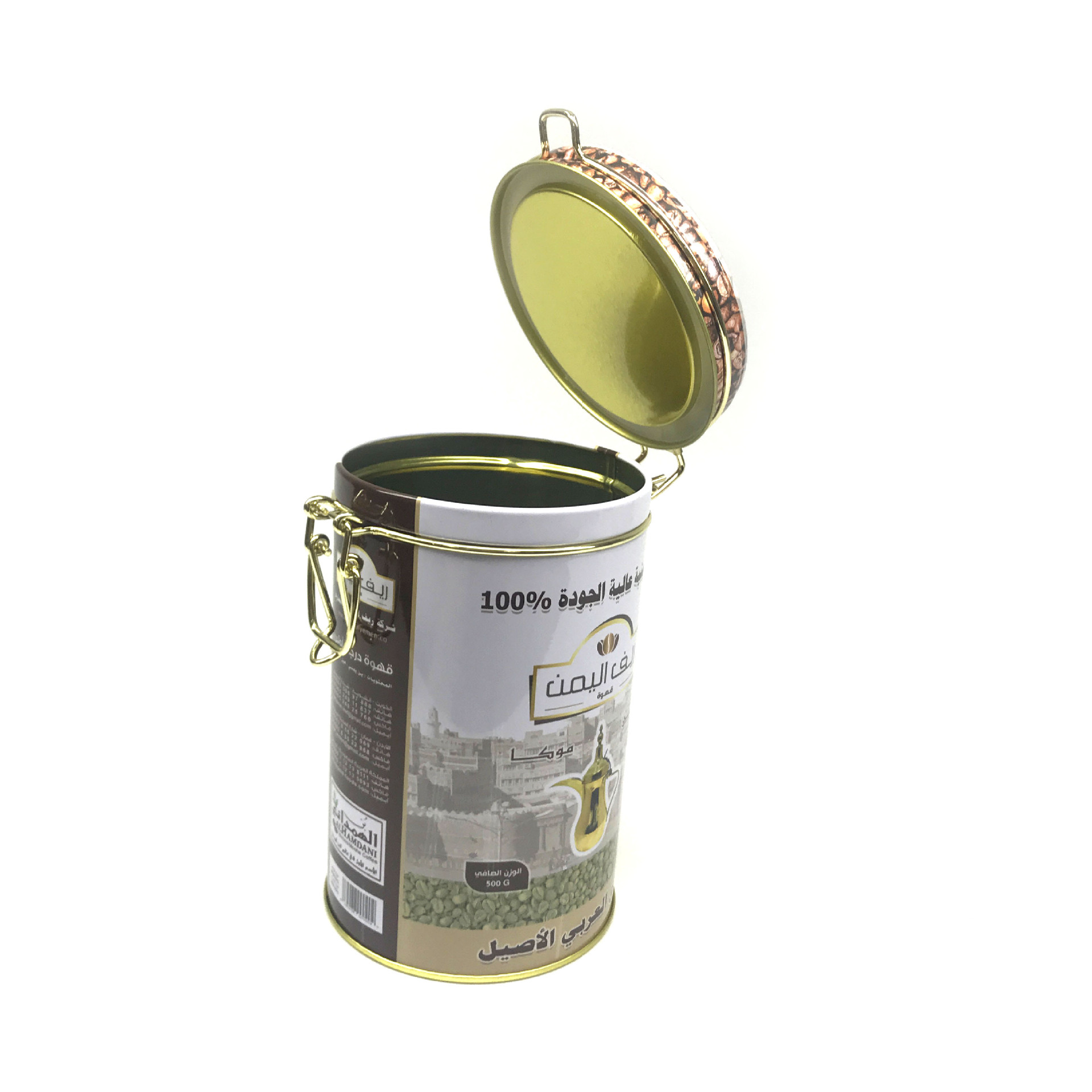 奶粉罐空铁罐子圆形装小青柑包装盒大号圆形家用密封马口铁罐通用