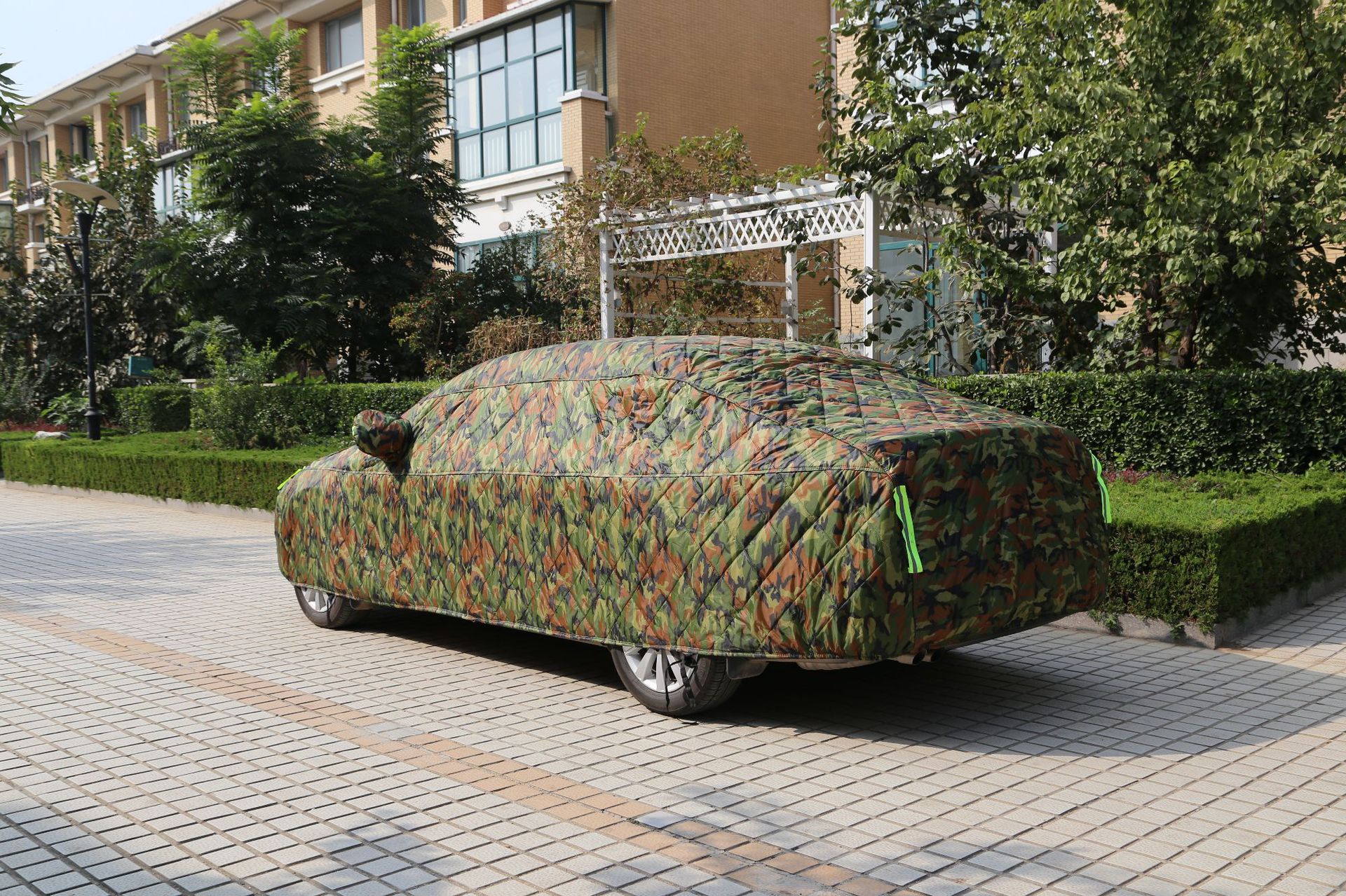 安必洁汽车车衣加棉加厚防冰雹车罩防雪罩保暖棉被车罩厂家定制