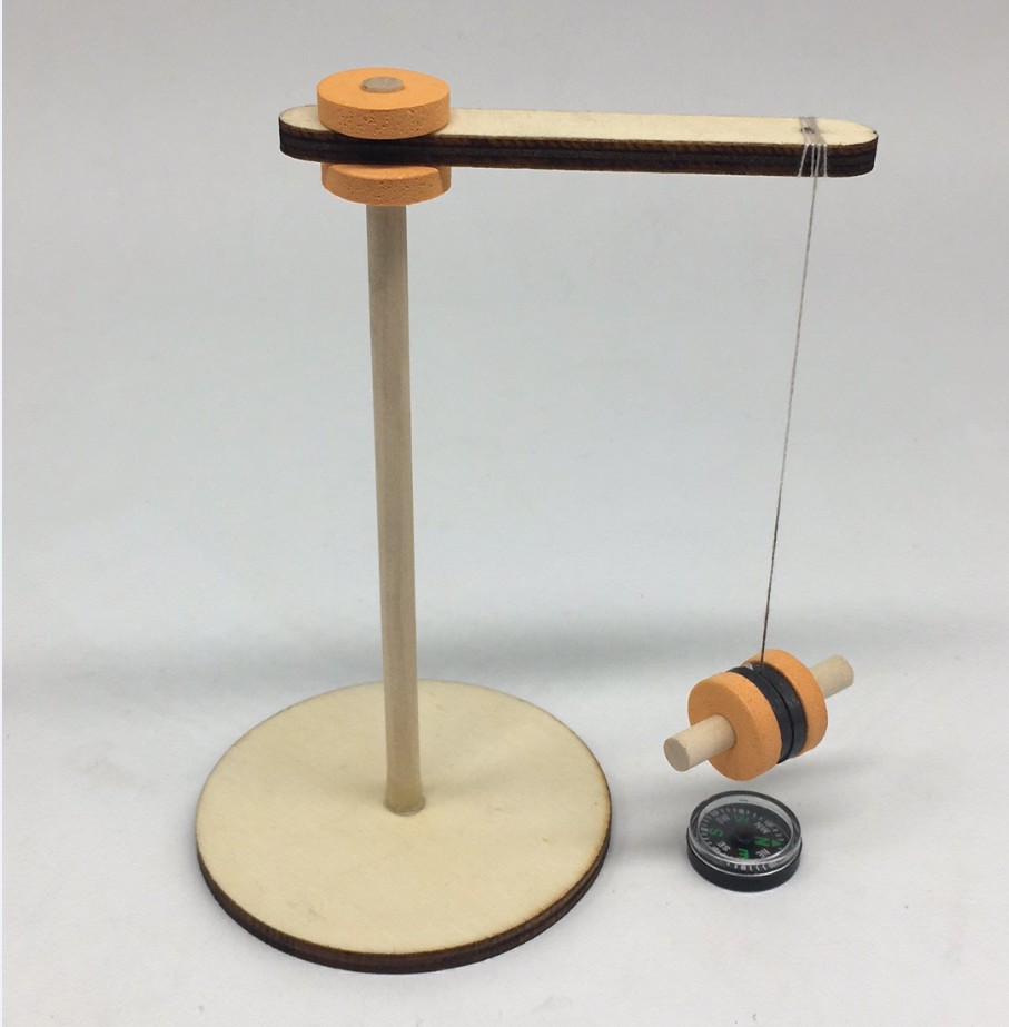 儿童实验玩教具 小学生科技小制作磁悬浮指南针科普实验